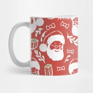 Santa and gifts, drawing pattern Mug